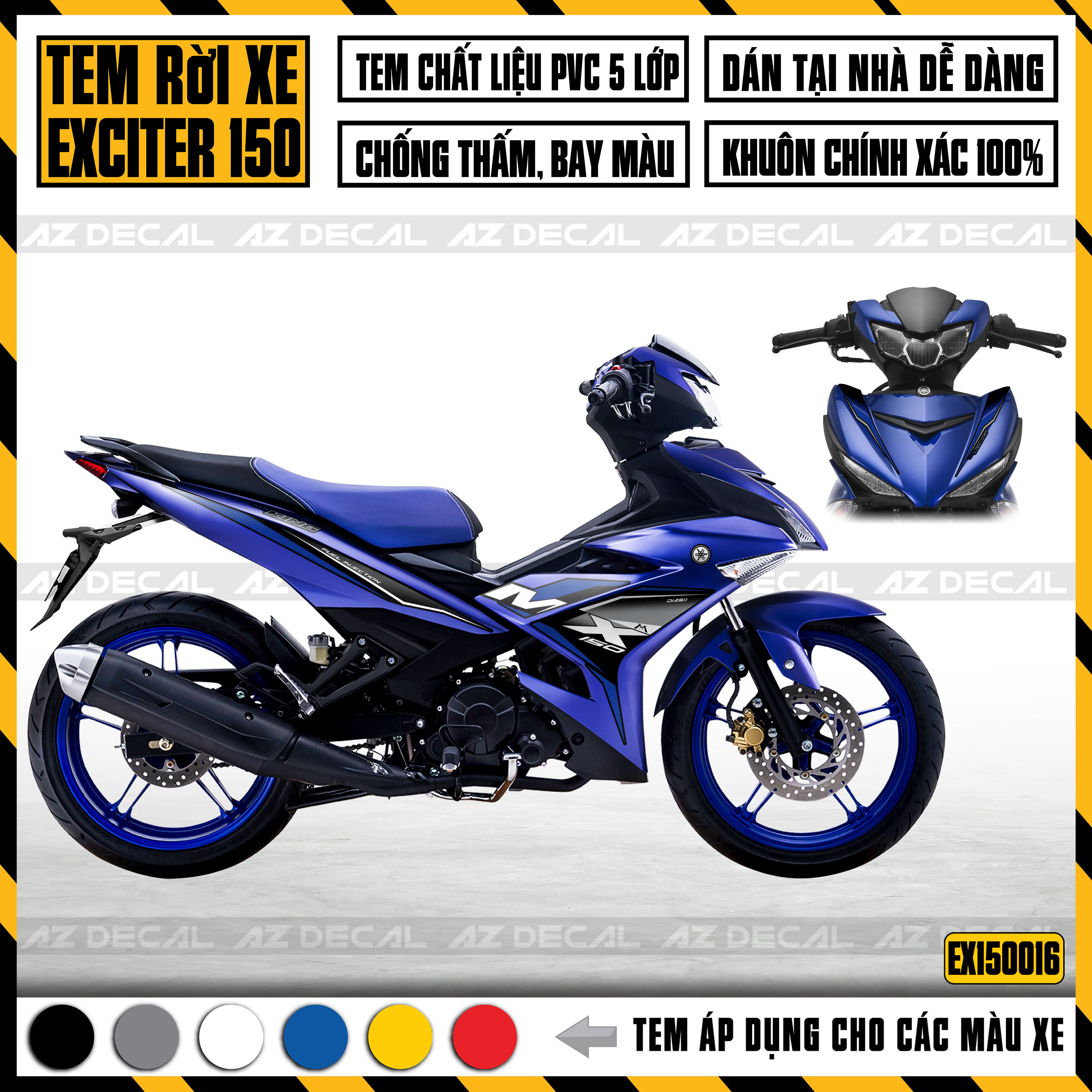 Yamaha Mx King 150 2018 có mấy màu bày bán tại Việt Nam  MuasamXecom